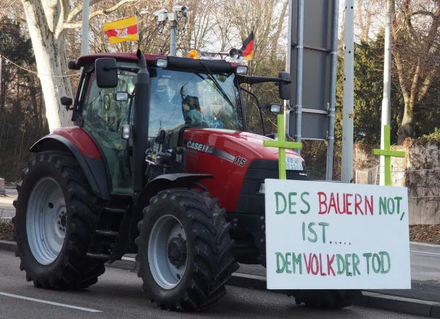Bauernproteste Stuttgart