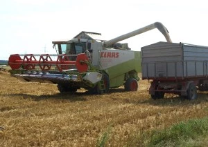 Getreideernte Niedersachsen 2014