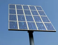 Photovoltaikanlage in groer Hhe