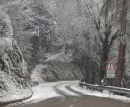 Schnee und sibirische Klte in Spanien