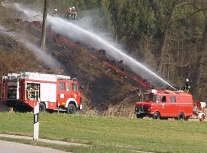 Waldbrand in Thringen