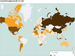 Kürbis Erntemenge weltweit 1961-2021